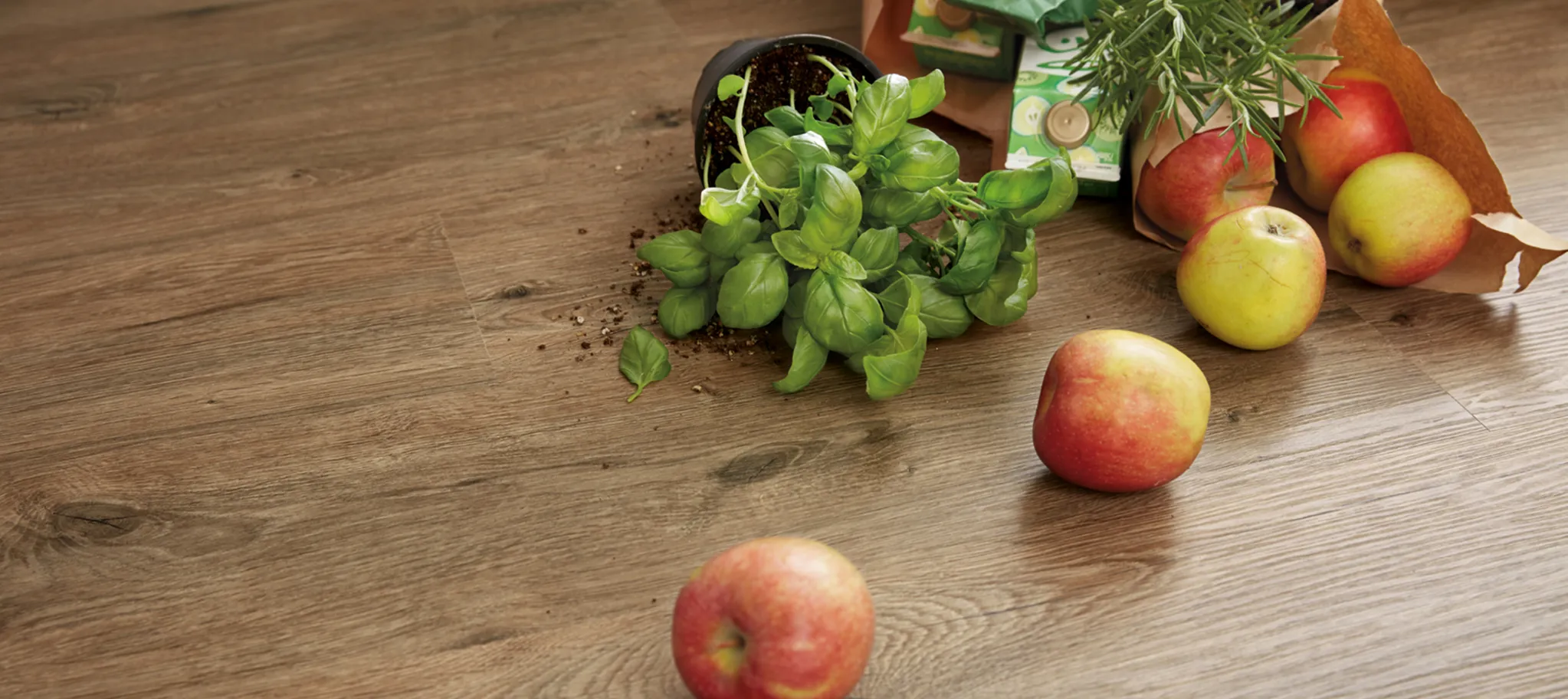 wineo PURLINE Bioboden wineo PURLINE Bioboden Küche Obst