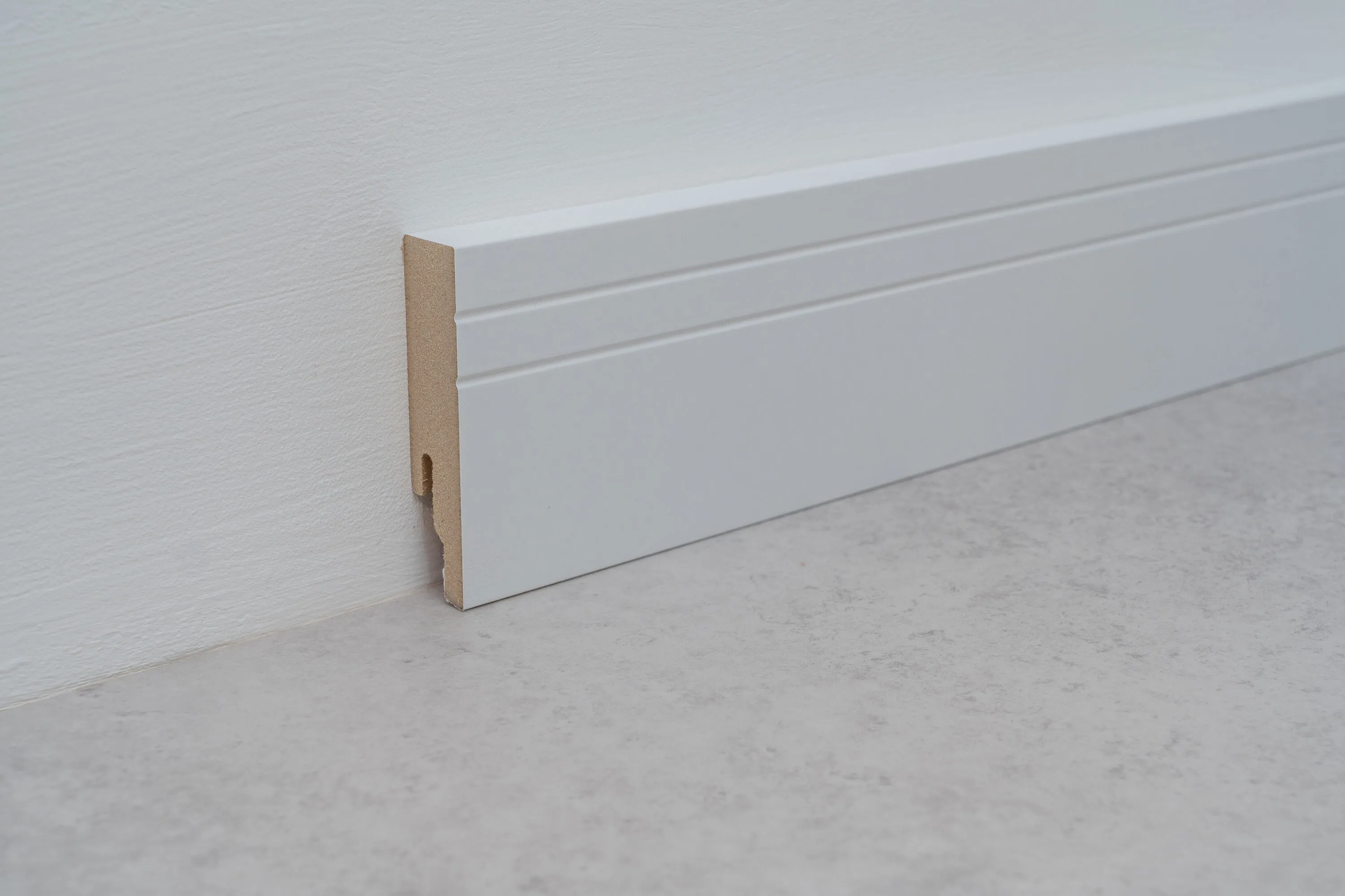 Accessoires | Plinthe Design Blanc 18 x 80 x 2380 mm