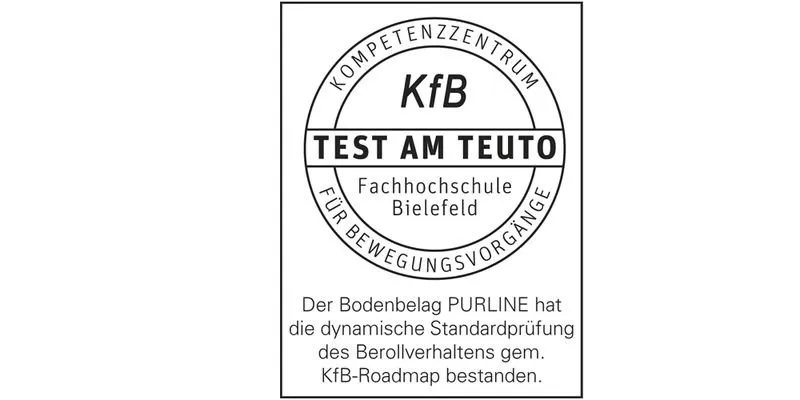 Qualitätsversprechen PURLINE Bioboden KFB Logo