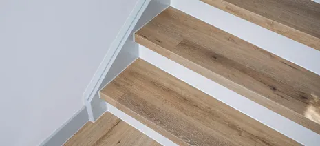 Treppe Holzdekor Eiche Rustikal Altbau Treppenstufe Holz